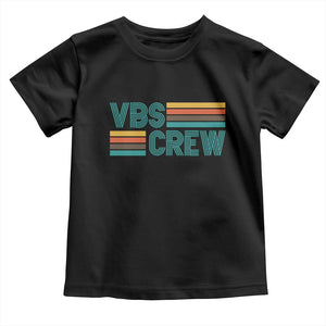 VBS Crew Toddler T Shirt Vacation Bible School Church Camp Retro Vintage TS10 Black Print Your Wear