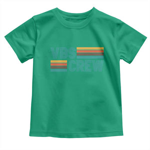 VBS Crew Toddler T Shirt Vacation Bible School Church Camp Retro Vintage TS10 Irish Green Print Your Wear