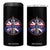 VE Day 80th Anniversary 4 in 1 Can Cooler Tumbler WWII Remembrance 2025 Celebrations London TS02 One Size: 16 oz Black Print Your Wear