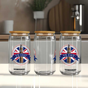 VE Day 80th Anniversary Glass Can WWII Remembrance 2025 Celebrations London TS02 Print Your Wear