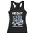 VE Day 80th Anniversary Racerback Tank Top 2025 Celebration WWII Remembrance Retro TS02 Black Print Your Wear