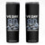 VE Day 80th Anniversary Skinny Tumbler 2025 Celebration WWII Remembrance Retro TS02 Black Print Your Wear