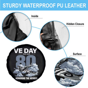 VE Day 80th Anniversary Spare Tire Cover 2025 Celebration WWII Remembrance Retro TS02 Print Your Wear