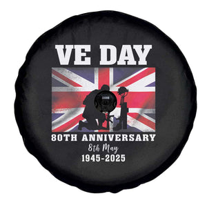 VE Day 80th Anniversary Spare Tire Cover Victory in Europe Union Flag WWII Remembrance TS02 Print Your Wear