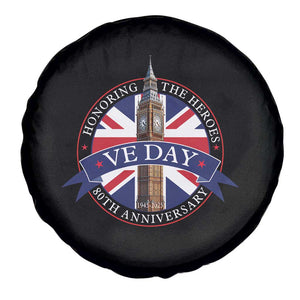 VE Day 80th Anniversary Spare Tire Cover WWII Remembrance 2025 Celebrations London TS02 Print Your Wear