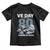 VE Day 80th Anniversary Toddler T Shirt 2025 Celebration WWII Remembrance Retro TS02 Black Print Your Wear