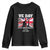 VE Day 80th Anniversary Youth Sweatshirt Victory in Europe Union Flag WWII Remembrance TS02 Black Print Your Wear