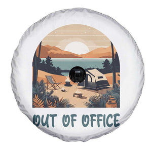 Vacation Spare Tire Cover Out Of Office Travel Blogger TS11 Print Your Wear