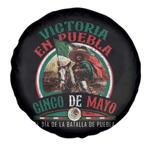Victoria En Puebla Cinco De Mayo Spare Tire Cover Battle of Puebla History Of Mexico TS11 Print Your Wear