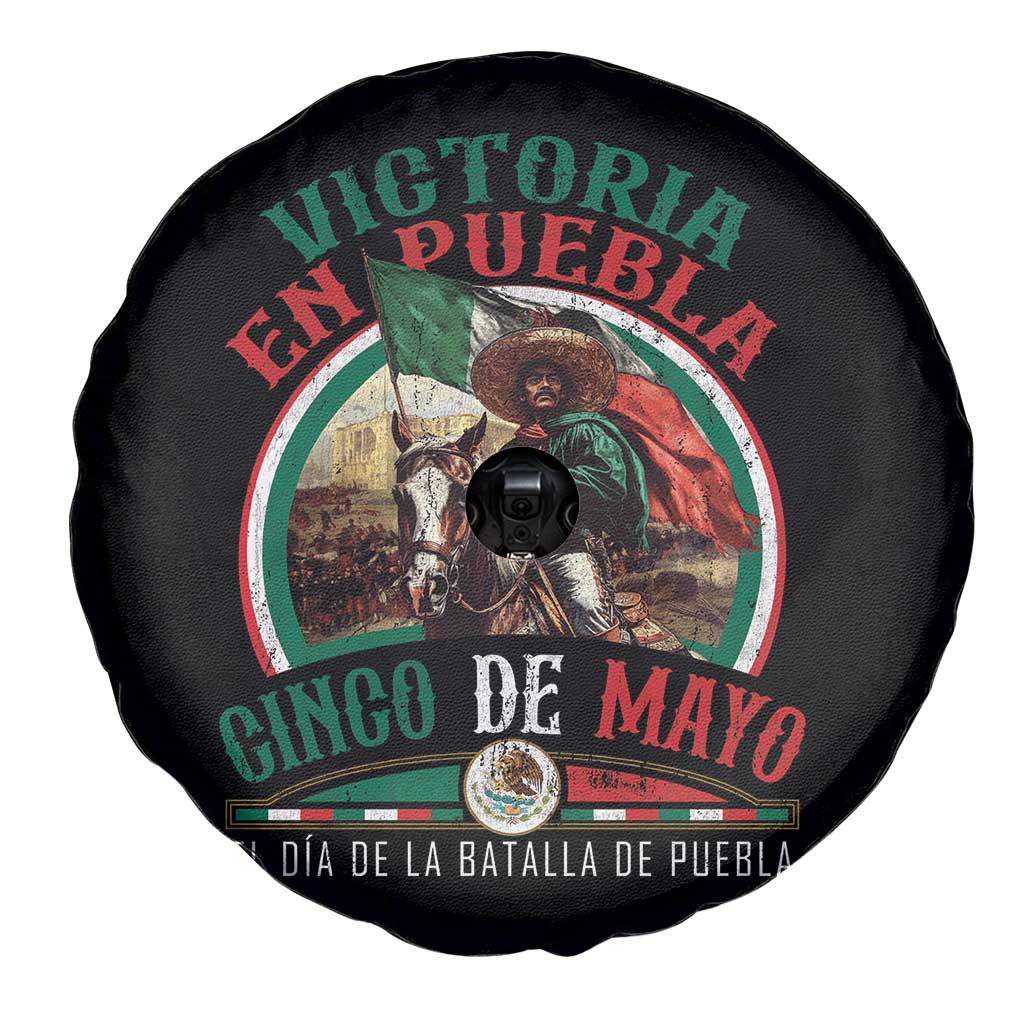 Victoria En Puebla Cinco De Mayo Spare Tire Cover Battle of Puebla History Of Mexico TS11 Print Your Wear