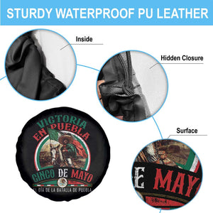 Victoria En Puebla Cinco De Mayo Spare Tire Cover Battle of Puebla History Of Mexico TS11 Print Your Wear