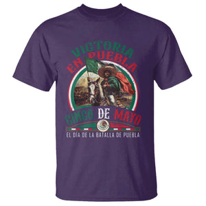 Victoria En Puebla Cinco De Mayo T Shirt Battle of Puebla History Of Mexico TS11 Purple Print Your Wear