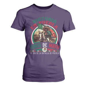 Victoria En Puebla Cinco De Mayo T Shirt For Women Battle of Puebla History Of Mexico TS11 Purple Print Your Wear