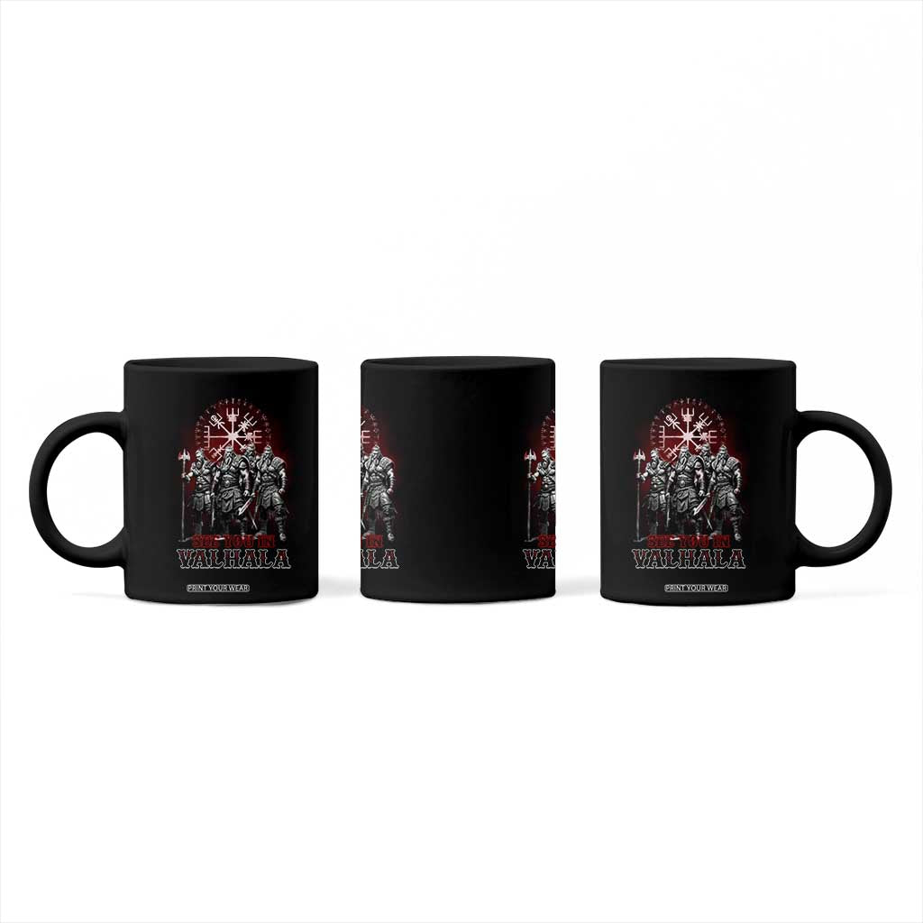 Viking Warrior Coffee Mug See You In Valhalla TS09 Print Your Wear