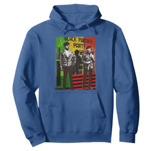 Vintage Black Panther Party Hoodie Black History Self Defense Huey Newton Bobby Seale TS10 Royal Blue Print Your Wear