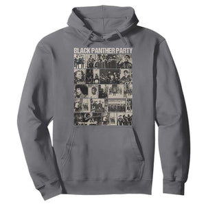 Vintage Black Panther Party Hoodie Huey P. Newton Bobby Seale Black History Month Juneteenth TS10 Charcoal Print Your Wear