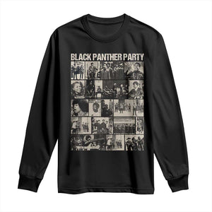 Vintage Black Panther Party Long Sleeve Shirt Huey P. Newton Bobby Seale Black History Month Juneteenth TS10 Black Print Your Wear