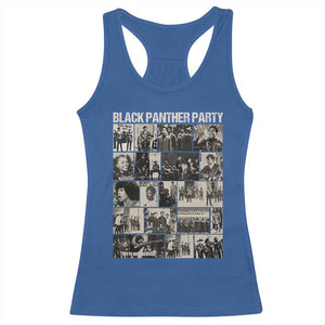 Vintage Black Panther Party Racerback Tank Top Huey P. Newton Bobby Seale Black History Month Juneteenth TS10 Royal Blue Print Your Wear