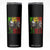 Vintage Black Panther Party Skinny Tumbler Black History Self Defense Huey Newton Bobby Seale TS10 Black Print Your Wear