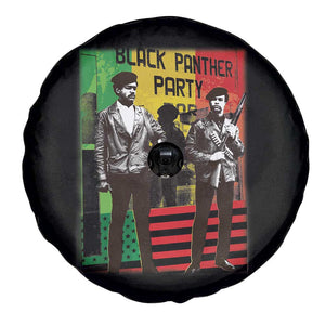 Vintage Black Panther Party Spare Tire Cover Black History Self Defense Huey Newton Bobby Seale TS10 Print Your Wear