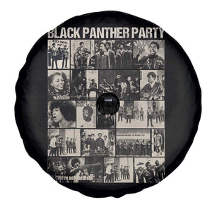 Vintage Black Panther Party Spare Tire Cover Huey P. Newton Bobby Seale Black History Month Juneteenth TS10 Print Your Wear