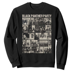 Vintage Black Panther Party Sweatshirt Huey P. Newton Bobby Seale Black History Month Juneteenth TS10 Black Print Your Wear