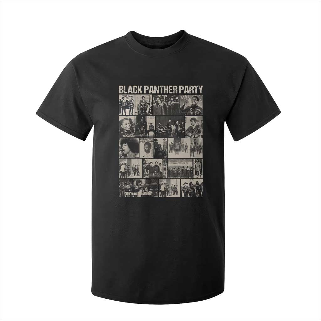 Vintage Black Panther Party T Shirt For Kid Huey P. Newton Bobby Seale Black History Month Juneteenth TS10 Black Print Your Wear