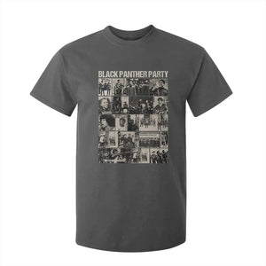Vintage Black Panther Party T Shirt For Kid Huey P. Newton Bobby Seale Black History Month Juneteenth TS10 Dark Heather Print Your Wear
