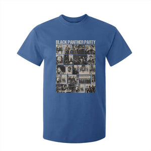 Vintage Black Panther Party T Shirt For Kid Huey P. Newton Bobby Seale Black History Month Juneteenth TS10 Royal Blue Print Your Wear