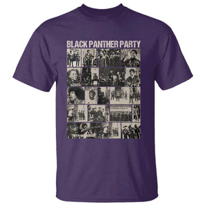 Vintage Black Panther Party T Shirt Huey P. Newton Bobby Seale Black History Month Juneteenth TS10 Purple Print Your Wear