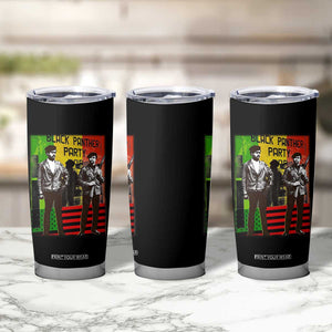 Vintage Black Panther Party Tumbler Cup Black History Self Defense Huey Newton Bobby Seale TS10 Print Your Wear