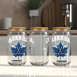Vintage Canada Hockey Glass Can Maple Leafs TS10 Print Your Wear