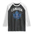 Vintage Canada Hockey Raglan Shirt Maple Leafs TS10 Black White Print Your Wear