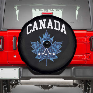 Vintage Canada Hockey Spare Tire Cover Maple Leafs TS10 Black Print Your Wear