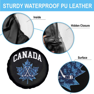 Vintage Canada Hockey Spare Tire Cover Maple Leafs TS10 Print Your Wear