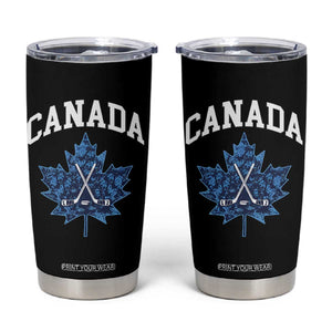 Vintage Canada Hockey Tumbler Cup Maple Leafs TS10 Black Print Your Wear