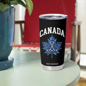 Vintage Canada Hockey Tumbler Cup Maple Leafs TS10 Print Your Wear