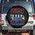 Vintage Feminist Americana Spare Tire Cover Democracy Is Dying But Hey Nice Fireworks Funny 4th Of July TS02 No hole Black Print Your Wear