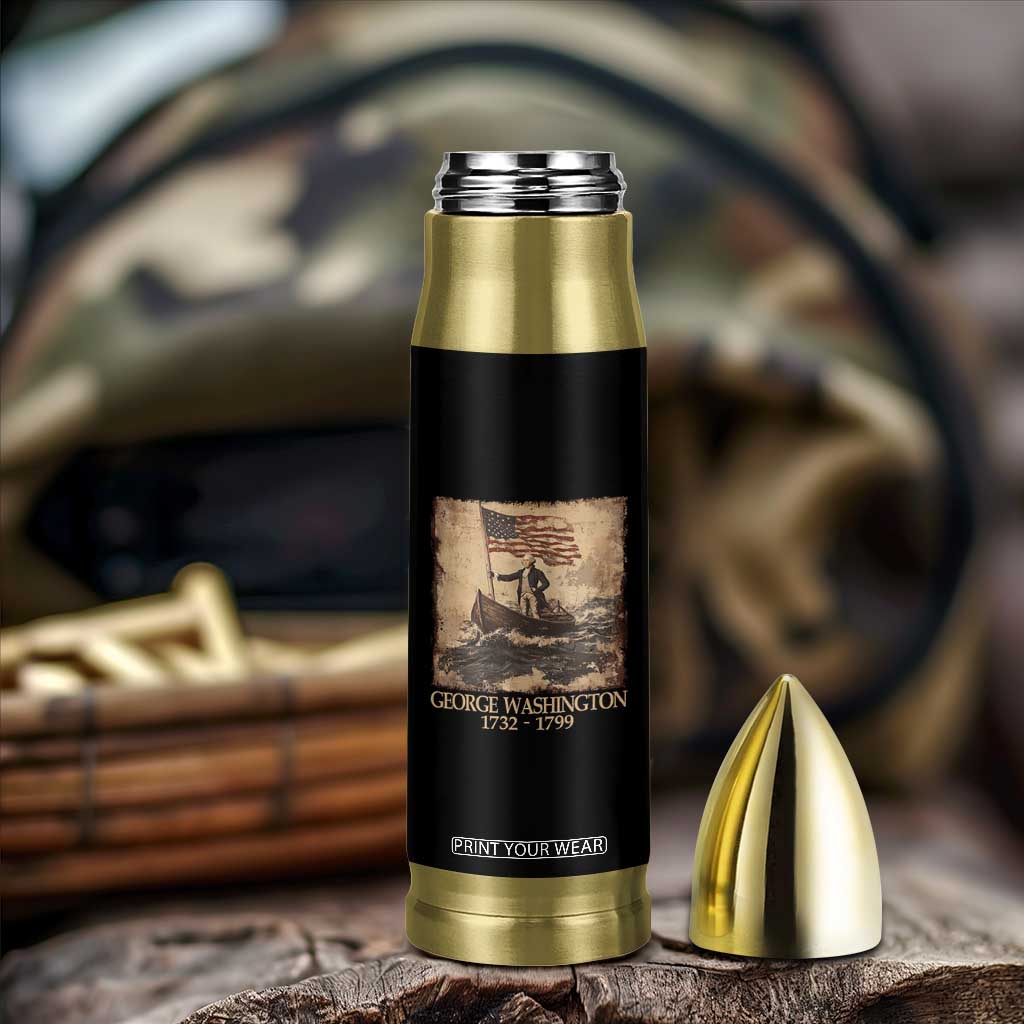Vintage George Washington Bullet Tumbler 4th Of July Patriotic Gift TS10 Print Your Wear