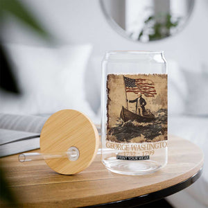 Vintage George Washington Glass Can 4th Of July Patriotic Gift TS10 Print Your Wear