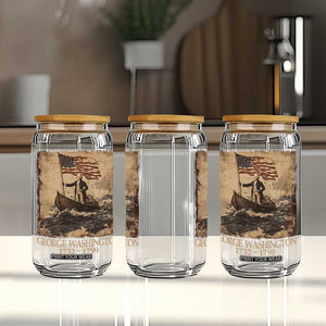 Vintage George Washington Glass Can 4th Of July Patriotic Gift TS10 Print Your Wear