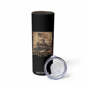 Vintage George Washington Skinny Tumbler 4th Of July Patriotic Gift TS10 Print Your Wear