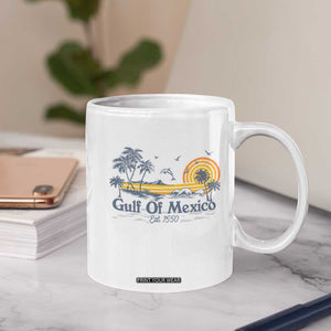 Vintage Gulf of Mexico Est 1550 Coffee Mug Golfo De Mexico TS02 Print Your Wear