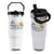 Vintage Gulf of Mexico Est 1550 Flip Straw Tumbler Golfo De Mexico TS02 One Size: 30 oz White Print Your Wear