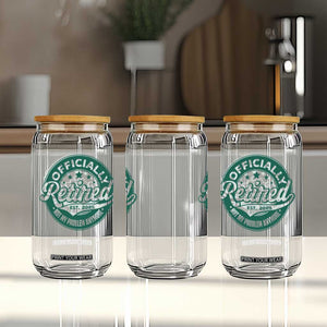 Vintage Retirement 2025 Glass Can Retired Not My Problem Anymore TS10 Print Your Wear