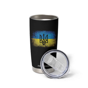 Vintage Ukraine Ukrainian Flag Tumbler Cup Ukrainians Gifts TS10 Print Your Wear