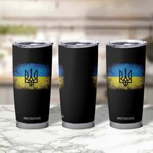 Vintage Ukraine Ukrainian Flag Tumbler Cup Ukrainians Gifts TS10 Print Your Wear