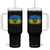 Vintage Ukraine Ukrainian Flag Tumbler With Handle Ukrainians Gifts TS10 One Size: 40 oz Black Print Your Wear