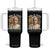 Viva il Papa Pope Francis Tumbler With Handle Papa Memorial Tribute TS02 One Size: 40 oz Black Print Your Wear