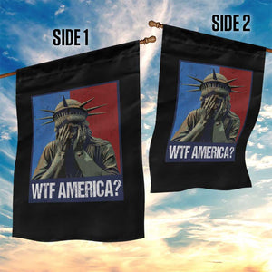WTF America Garden Flag Humor Statue of Liberty TS10 Print Your Wear